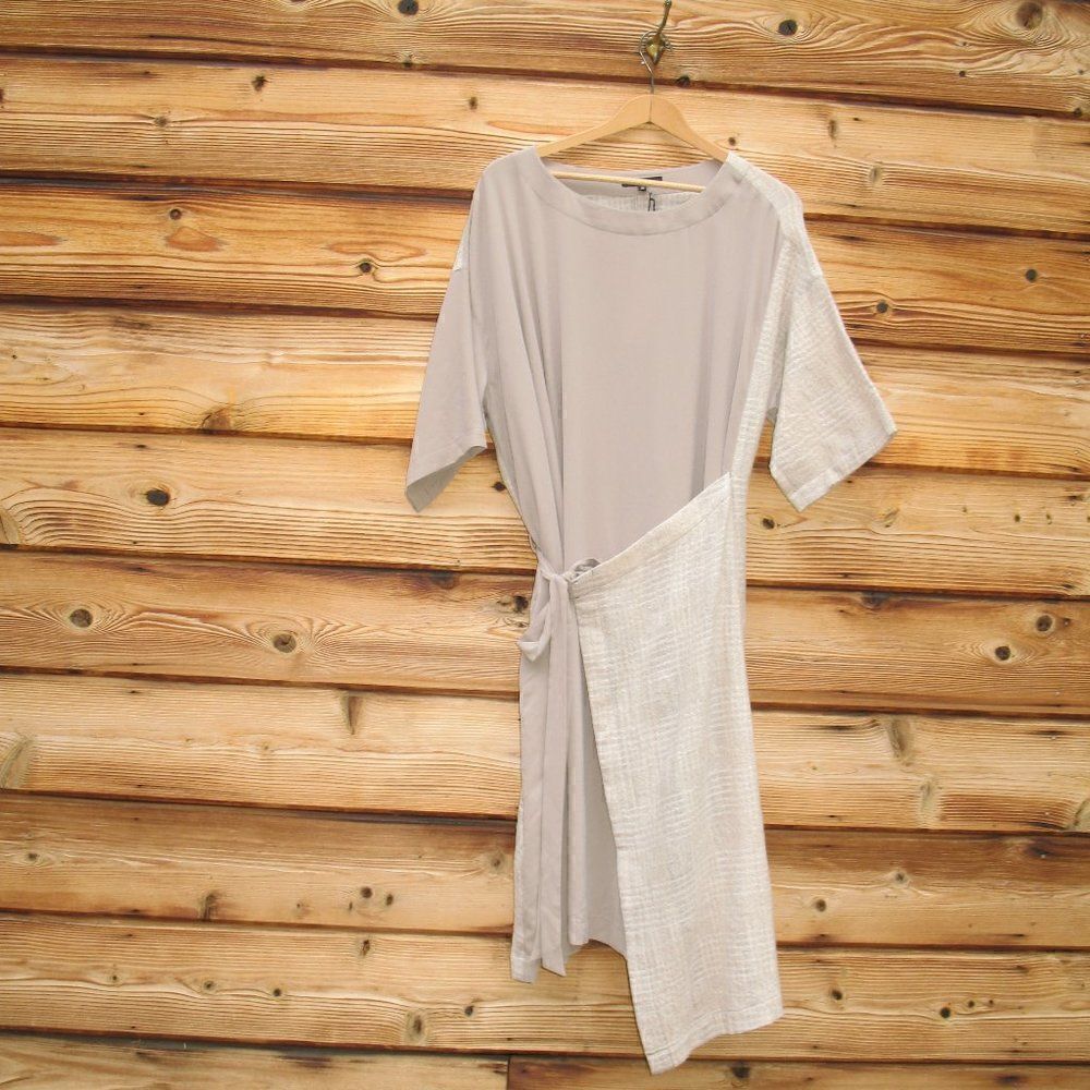 NWT Pas de Calais Lagenlook Oversize Wrap Dress